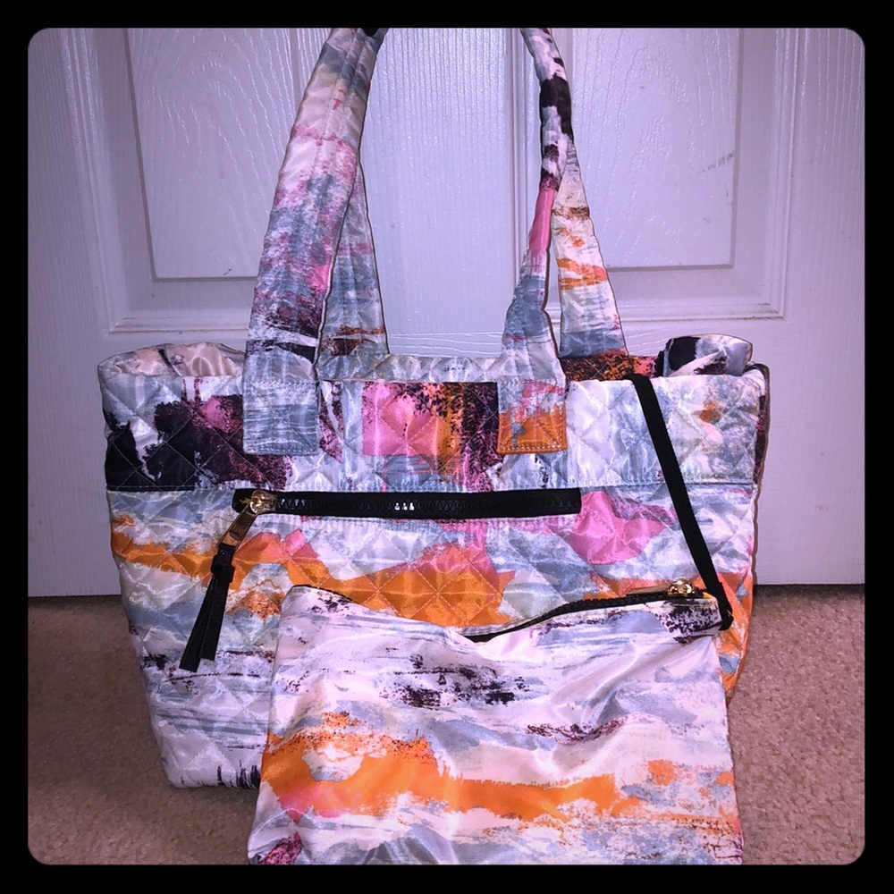 Sandra Roberts Squared Tote Bag